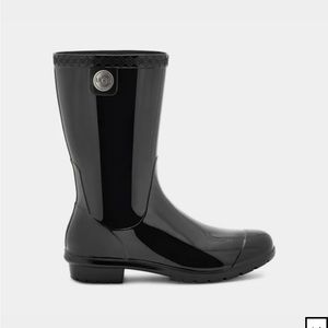 UGG SIENNA BLACK BOOTS - WOMEN'S